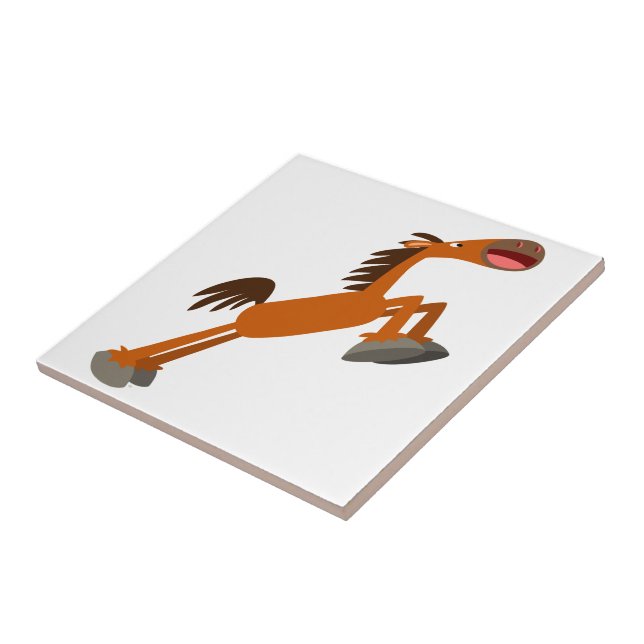 Carreau Giddyup, Horsey ! Carton Cheval (Côté)