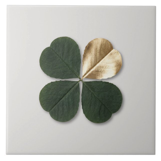 Carreau Gilded Clover Luxe Manifestation Decor (Devant)