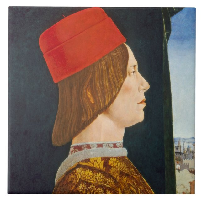 Carreau Giovanni II Bentivoglio, C. 1474 - 77 (Devant)