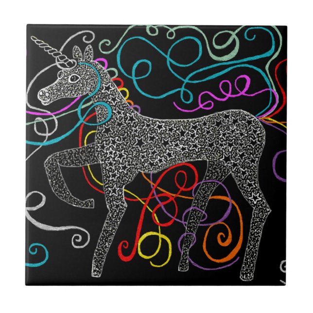 Carreau Gitan la licorne magique complète (Devant)