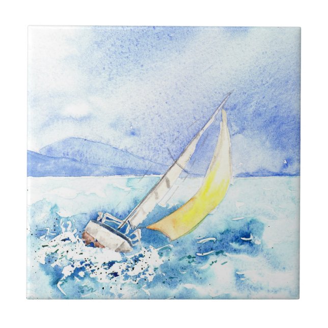 Carreau "Gîté au-dessus" de la tuile (Devant)