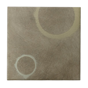 Carreau Glaçage au café turc - Deux cercles