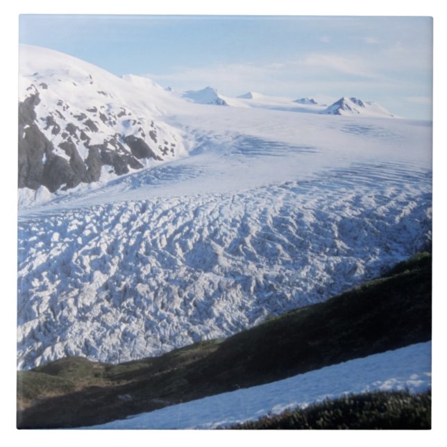 Carreau Glacier Exit dans le parc national des fjords de K (Devant)