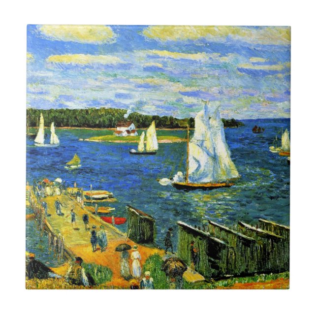 Carreau Glackens : Baie de Mahone (Devant)