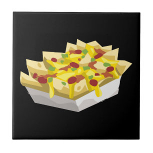 Carreau Glitch Nachos affamés de nourriture
