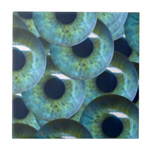 Carreau globes oculaires déplaisants