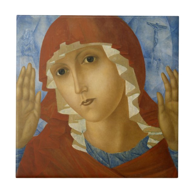 CARREAU GLOIRE À VIERGE MARIE BÉNI (Devant)