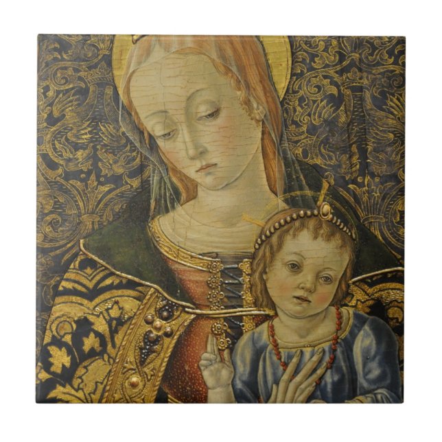 CARREAU GLORY TO JESUS AND MARY (Devant)