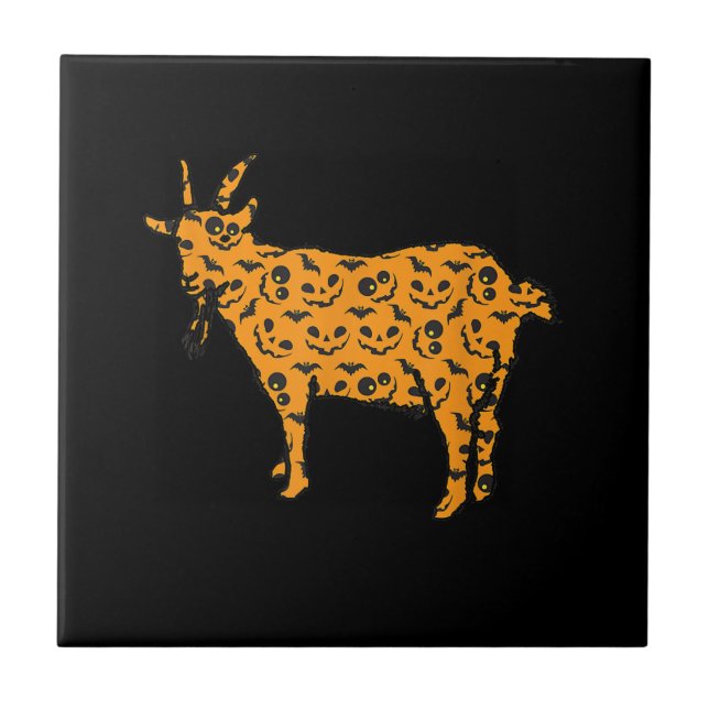 Carreau Goat Easy Halloween (Devant)