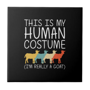 Carreau Goat Halloween
