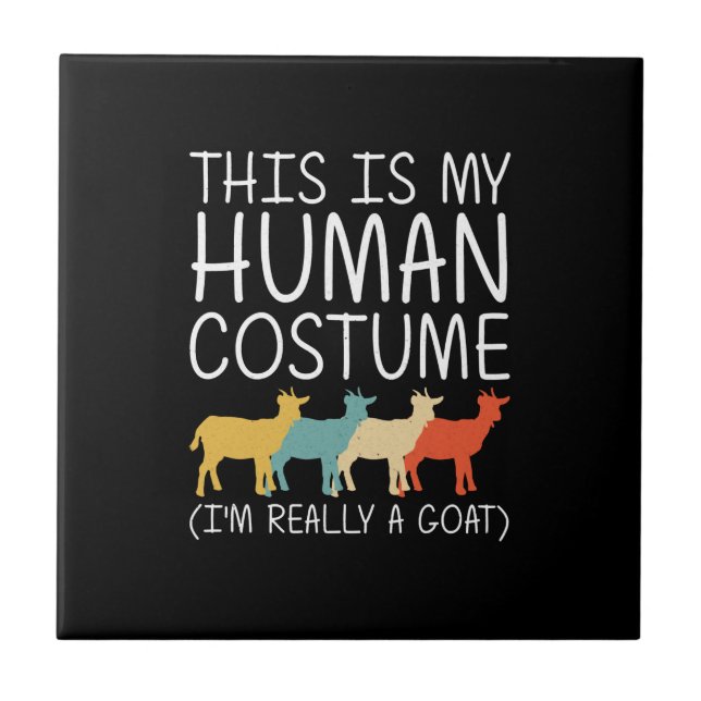 Carreau Goat Halloween (Devant)