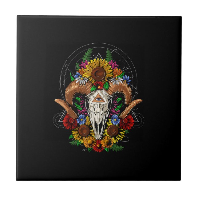 Carreau Goat Skull (Devant)