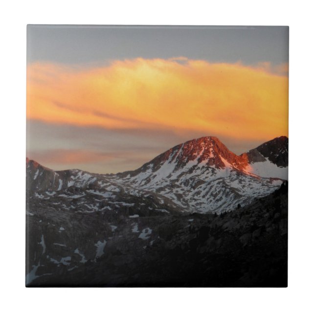 Carreau Goddard Divide Alpenglow - John Muir Trail (Devant)