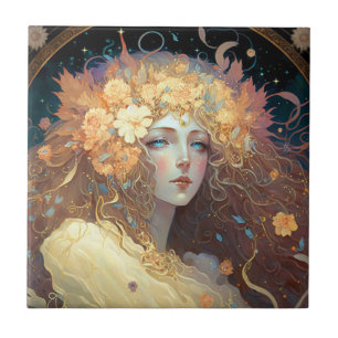 Carreau Goddess Imaginaire Art Carrelage en céramique