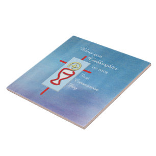 Carreau Godgirl, Première Communion Sainte, Turquoise