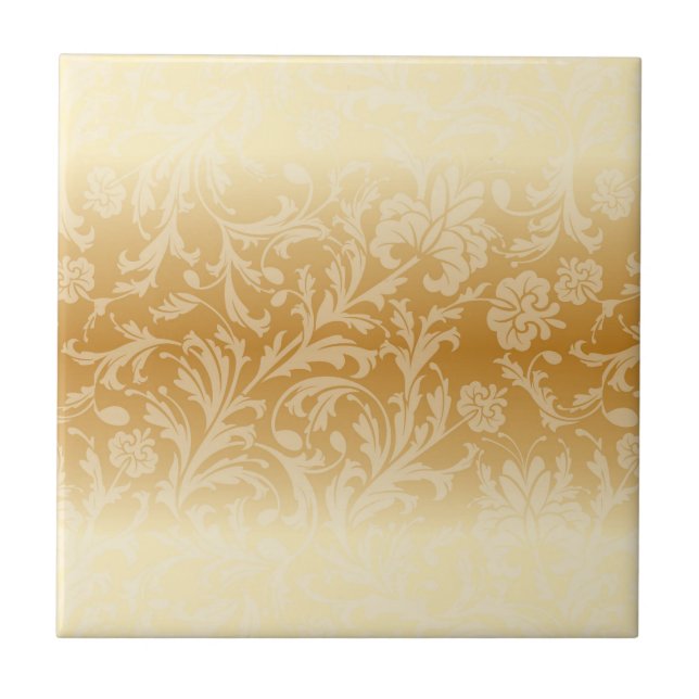 Carreau Gold Damask (Devant)