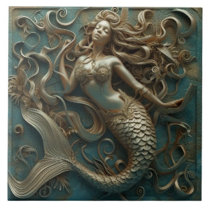 Carreau Gold Mermaid Luxury Marine