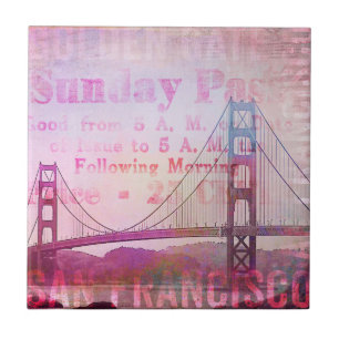 Carreau Golden gate bridge