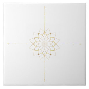Carreau Golden Mandala