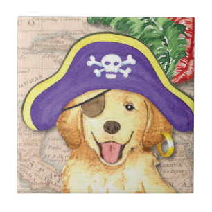 Carreau Golden Retriever Pirate