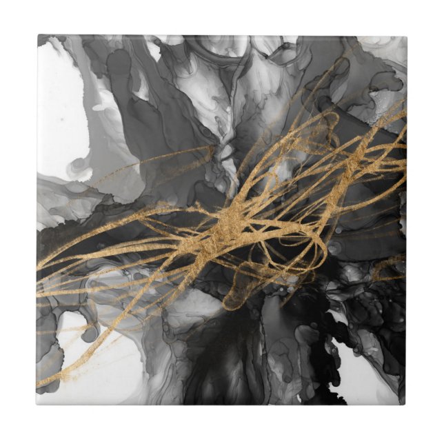 Carreau Golden Vortex I (Devant)