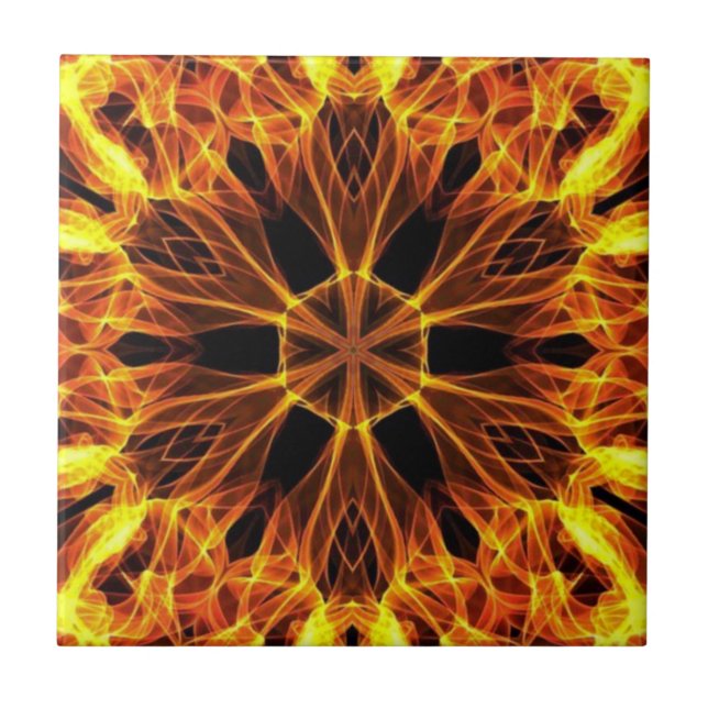 Carreau  Golden Web A ~ Hors Du Crucible ~  (Devant)