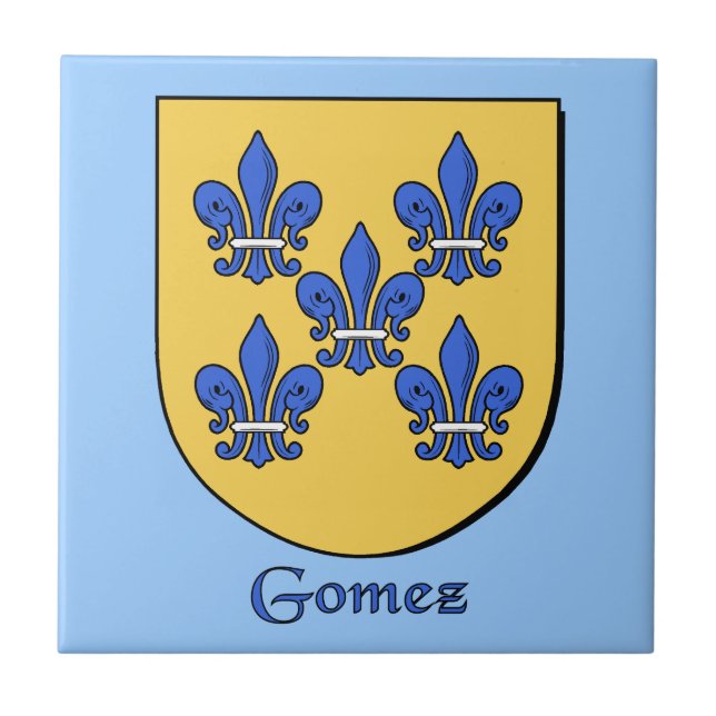Carreau Gomez Family Shield (Devant)