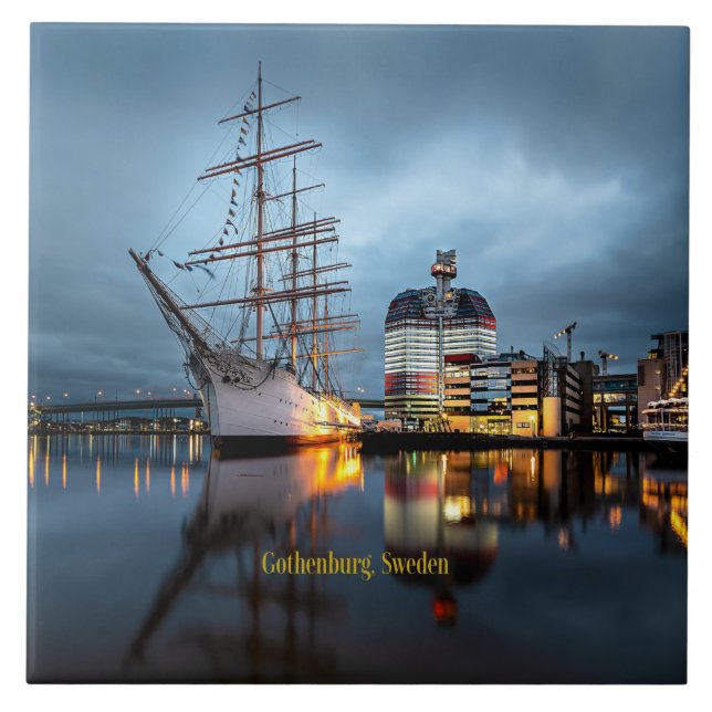 Carreau Göteborg, Port de Suède (Devant)