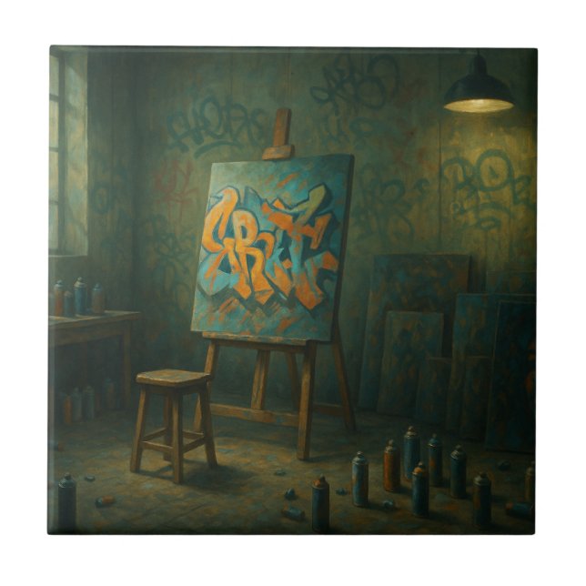 Carreau Graffiti Carrelage de Studio Artit (Devant)