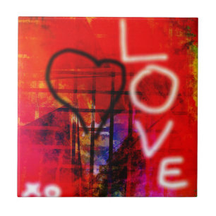 Carreau Graffiti d'amour