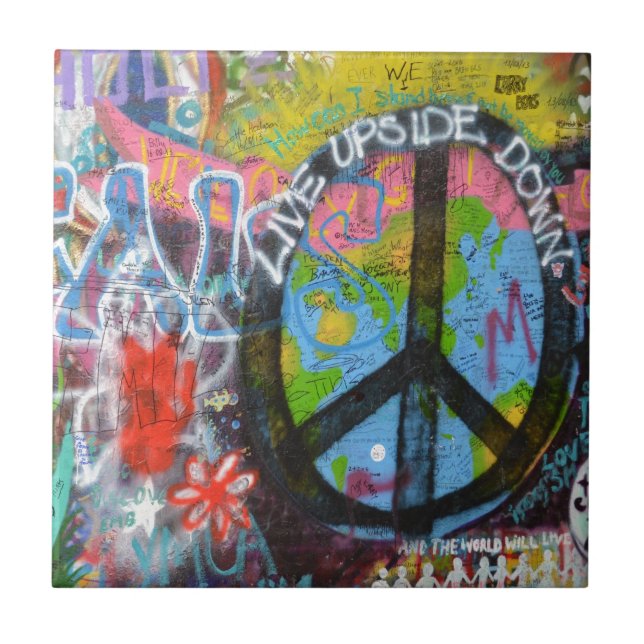 Carreau Graffiti de Prague (Devant)