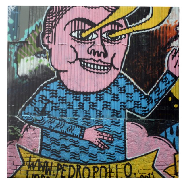 Carreau Graffiti taiwanais, Taïpeh, Taïwan (Devant)