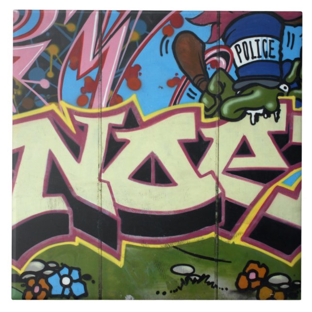 Carreau Graffiti taiwanais, Taïpeh, Taïwan (Devant)