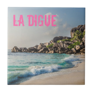 Carreau Grand Anse Seychelles La Digue Beach cadeau