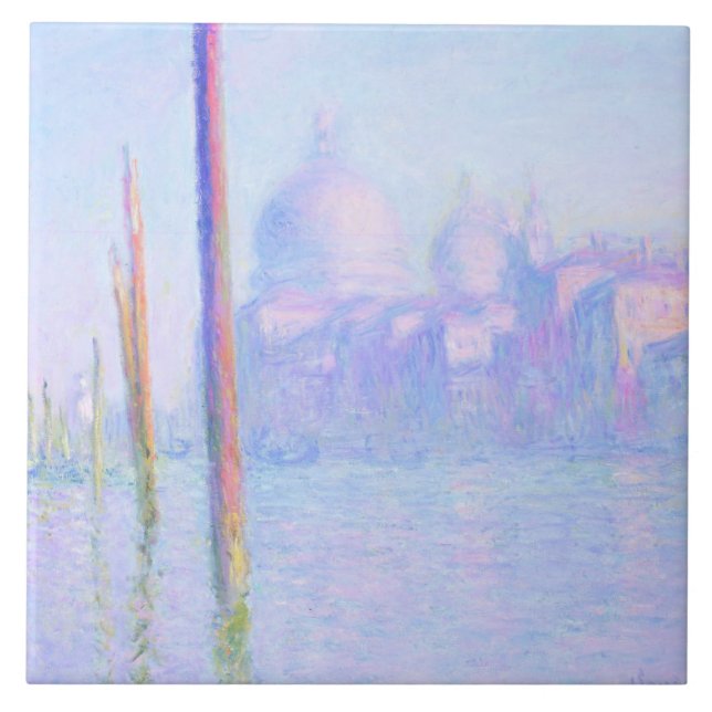 Carreau Grand Canal à Venise (par Claude Monet) (Devant)