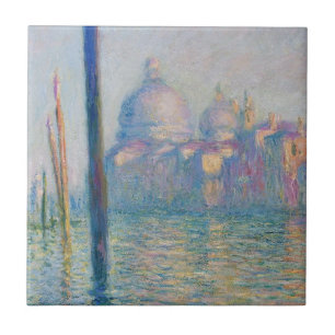 Carreau Grand Canal Monet Venise Italie Peinture Classique