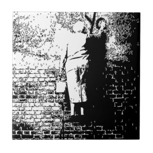 Carreau Grand-maman de graffiti