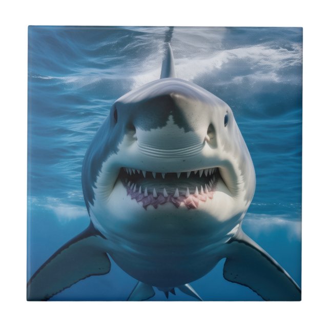Carreau Grand requin blanc (Devant)