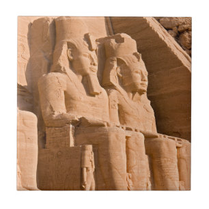 Carreau Grand Temple d'Abu Simbel - Ramsès II - Égypte