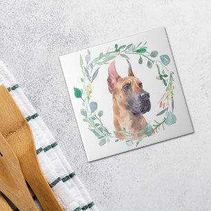 Carreau Grande couche d'aquarelle de Danse