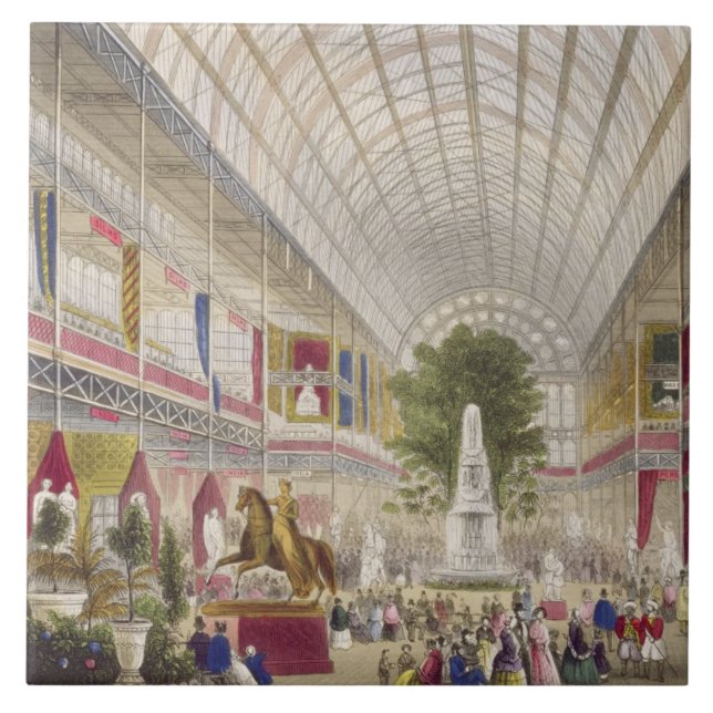 Carreau Grande exposition, 1851 : Transept du sud, d'inter (Devant)