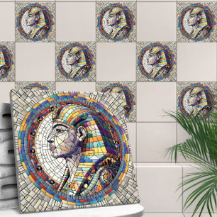 Carreau Grande sphinx égyptienne - Art mosaïque