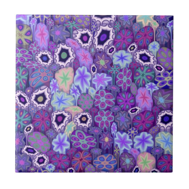 Carreau Grapeness Millefiori (Devant)