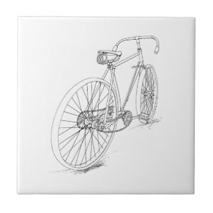 Carreau Graphique de bicyclette