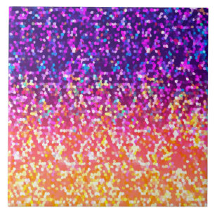 Carreau Graphique de Parties scintillant de mosaïque