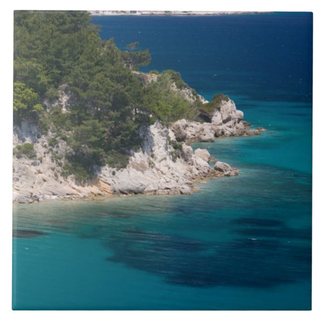 Carreau GRÈCE, Îles de la mer Égée nord-orientale, SAMOS, (Devant)