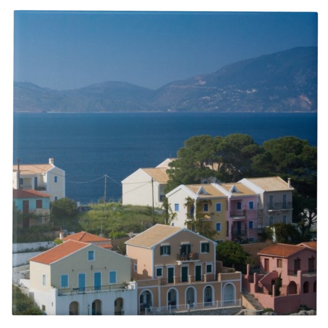 Carreau GRÈCE, Îles ioniennes, KEFALONIA, Assos : (Devant)