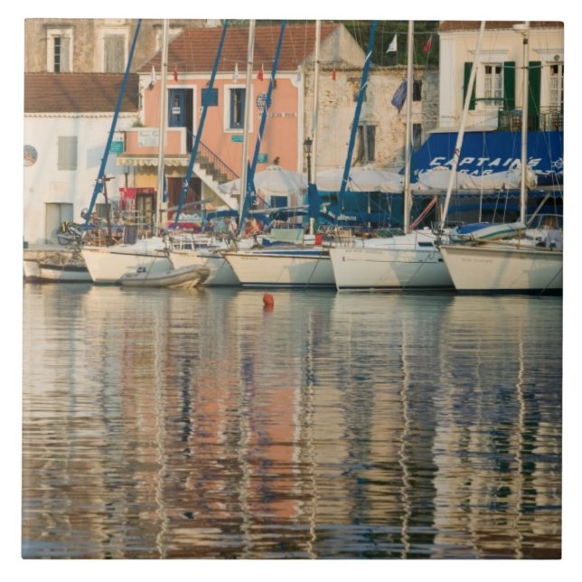 Carreau GRÈCE, Ioniennes, KEFALONIA, Fiskardo : (Devant)