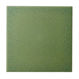 Carreau Green Faux Crackle Repro Pilkington Mix & Match