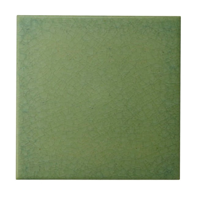Carreau Green Faux Crackle Repro Pilkington Mix & Match (Devant)